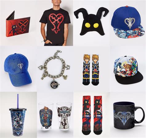 Kingdom Hearts merchandise, clothing, hats, jewelry, and more are available at Spencer's and on ...