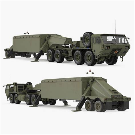 3d thaad radar model