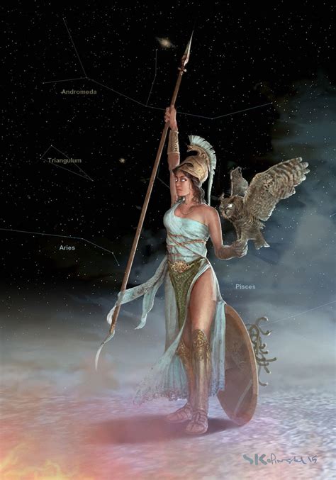 Athena, Stefan Kopinski on ArtStation at https://www.artstation.com/artwork/Qgkgd (With images ...