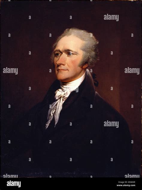 John Trumbull - Alexander Hamilton Stock Photo - Alamy