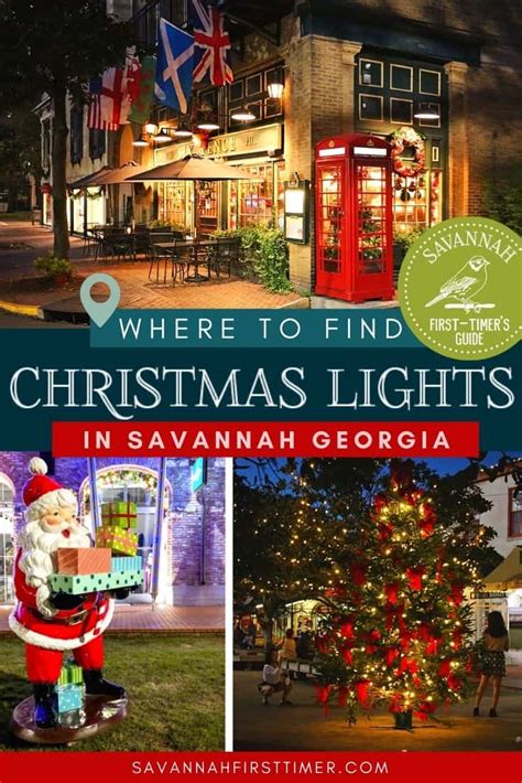 Where to Find the Best Savannah GA Christmas Lights - Savannah First ...