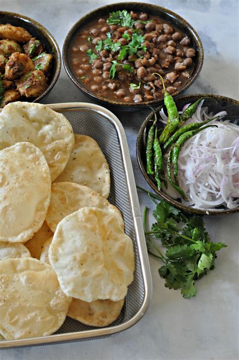 Chole Bhature :Spicy Chickpea Gravy Served With Fried Bread A Match Truly Made In Heaven