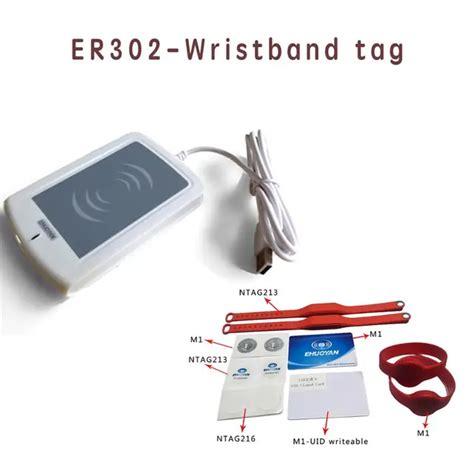 Android/ Rfid NFC Reader Writer 13.56MHZ ER302 Android +Auto Scan ...