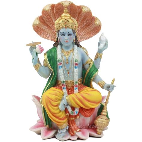 Lord Vishnu Murti 8 Inch - Etsy in 2022 | Hindu gods, Vishnu, Blue avatar