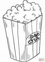 Popcorn Coloring Page  Free Printable Coloring Pages sketch template