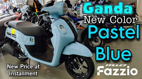 Super Ganda ng New Yamaha Fazzio 125 - Pastel Blue New Price Increase- at Installment & Specs ...