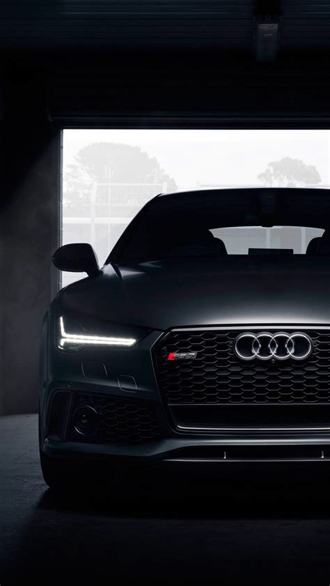 Audi Rs7 Black Wallpaper