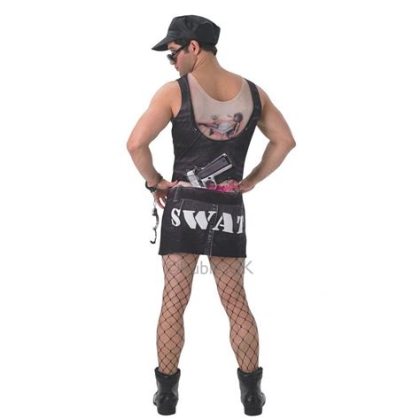 Mens Ladies Sexy Naughty Uniform Hen Stag Do Adult Funny Fancy Dress ...