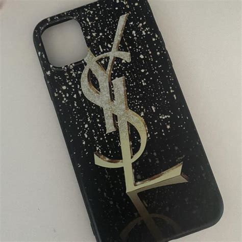 YSL iPhone 11 phone case - Depop