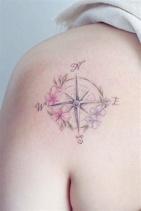 Update 78+ compass tattoo feminine latest - in.coedo.com.vn