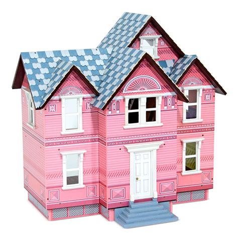 Melissa & Doug Classic Heirloom Victorian Wooden Dollhouse - Walmart.com