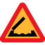 Humpback road sign | Free SVG