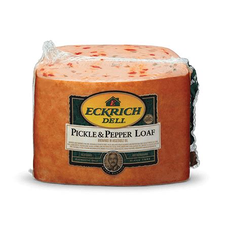 Eckrich Deli Meats | Pickle Loaf and Pimento Loaf