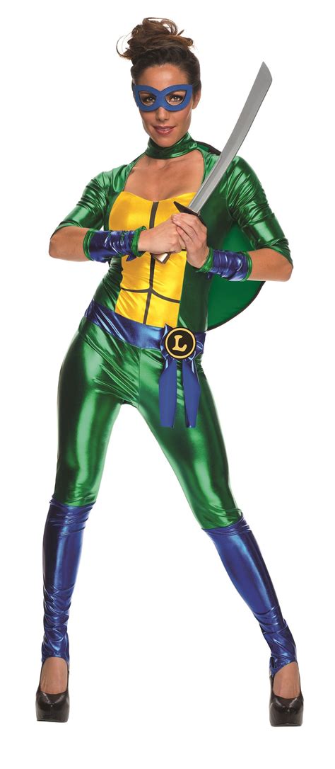 Adult Leonardo Woman Ninja Turtle Costume | $53.99 | The Costume Land