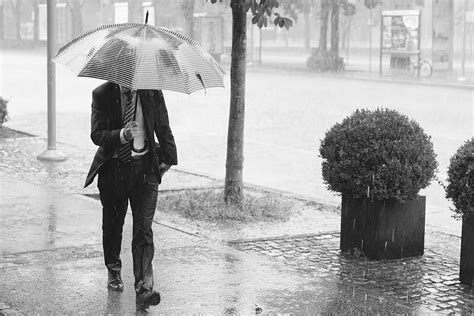 Free download | HD wallpaper: man, suit, wet, umbrella, rain, one ...