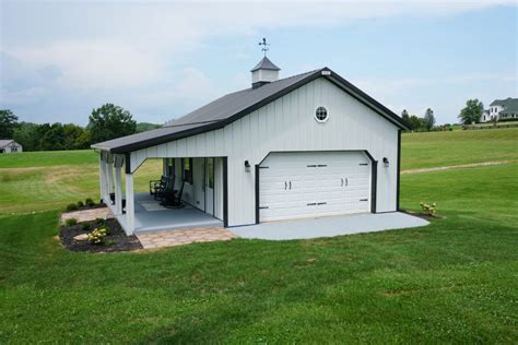 Metal Pole Barn Garage & Storage - Walters Buildings | Pole barn house plans, Pole barn garage ...