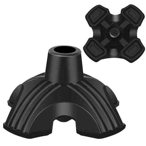 Buy Cane Tip - Self Standing ANCKNE 3/4 inch Quad Rubber Replacement ...