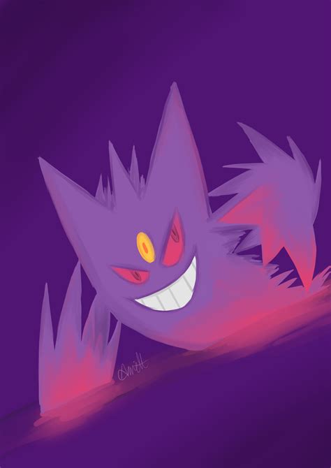 Mega Gengar Wallpapers - Wallpaper Cave