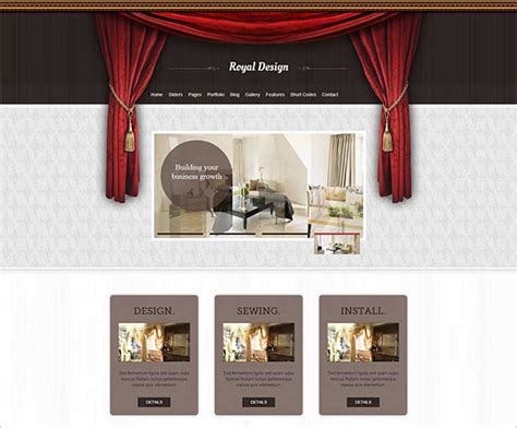 20+ Interior Design WordPress Themes & Templates