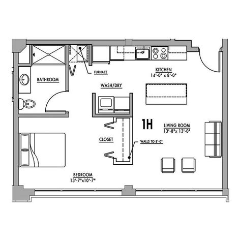 Apartment Floor Plans - Junior House Lofts