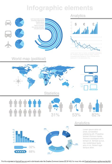 Free Vector Infographic Design Elements