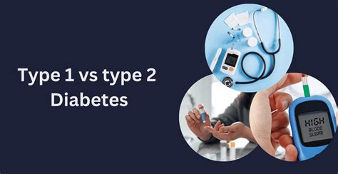 Type 1 vs Type 2 Diabetes