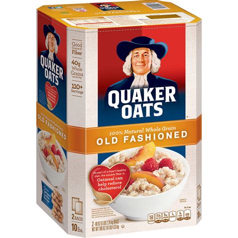 Quaker Oats Old Fashioned Oatmeal, 10 lbs | SuperQwik