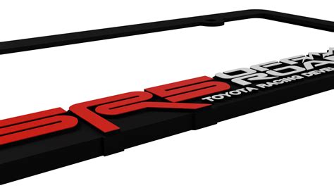 TRD SR5 OFF ROAD Toyota Racing Development License Plate Frame Bracke — Custom Car Gear MODS ...