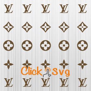 Louis Vuitton Monogram Pattern Svg - Download SVG Files for Cricut ...