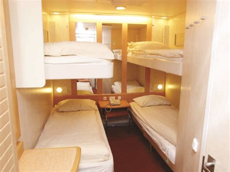 4 berth cabin on the Cap Finistere – Brittany Ferries