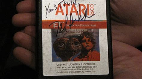 Atari E.T. games, buried for 31 years, set to surface at last - CNET