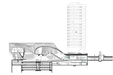 Gallery of Train Stations: Examples of Floor Plans and Sections - 19 ...