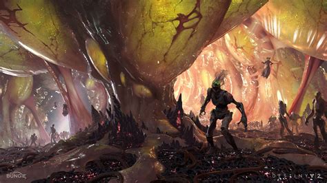 ArtStation - Hive in Arcology in Destiny 2, Sung Choi | Concept art, Arcology, Destiny