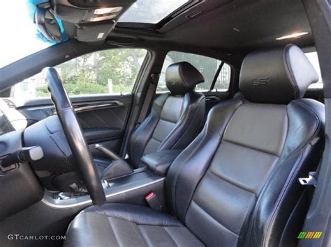 Ebony/Silver Interior 2007 Acura TL 3.5 Type-S Photo #37521928 ...