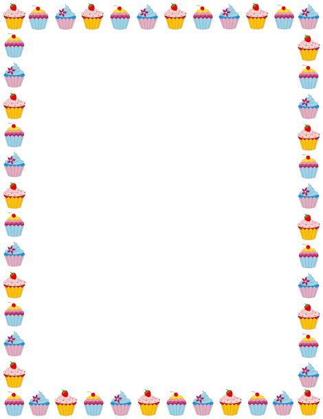 Image result for cake border clipart | Clip art borders, Borders for ...