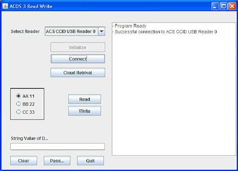 Smart card reader software retrieval process Step 2 | Download Scientific Diagram