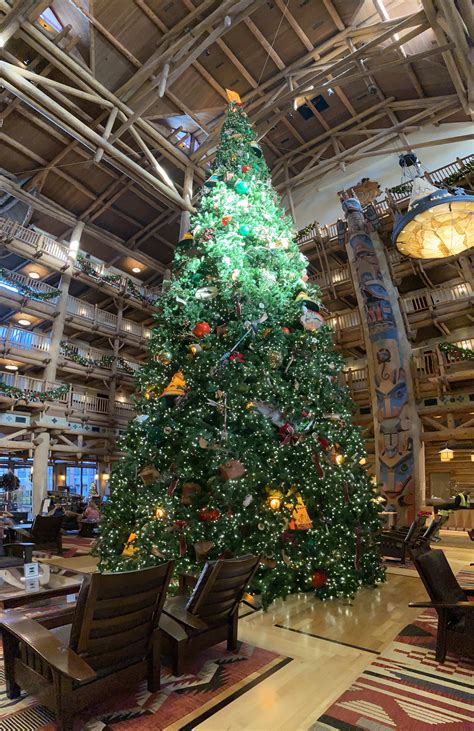 Christmas Trees at Walt Disney World - Must Love Travel