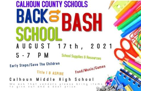 The event will be around the... - Calhoun County Schools, WV