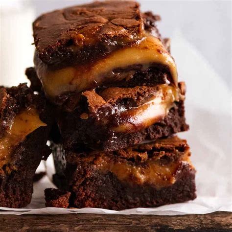 Caramel Brownies | RecipeTin Eats