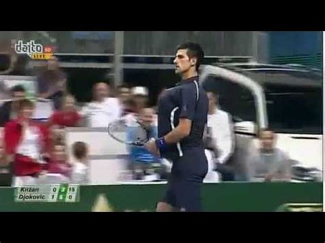 Novak Djokovic Imitates Serena Williams...the best one ever!!! - YouTube