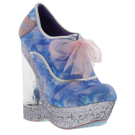 Irregular Choice Cinderella Call Me Cinders Womens Wedge Heels Shoes ...