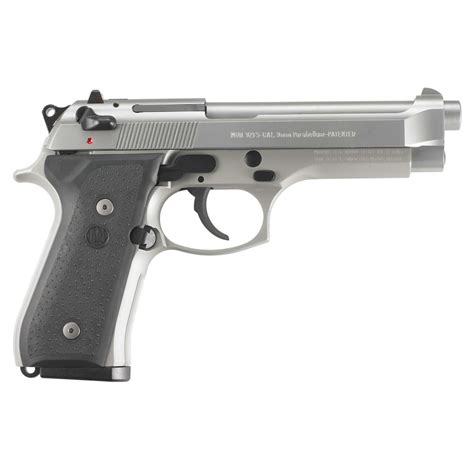 Beretta USA JS92F510CA 92FS Inox *CA Compliant 9mm Luger 4.90" 10+1 Satin Stainless Steel Slide ...