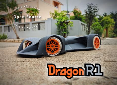 Dragon R1 - Open Source RC car by rambros | Download free STL model | Printables.com