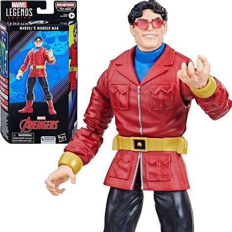 Avengers 2023 Marvel Legends Wonder Man 6-Inch Action Figure