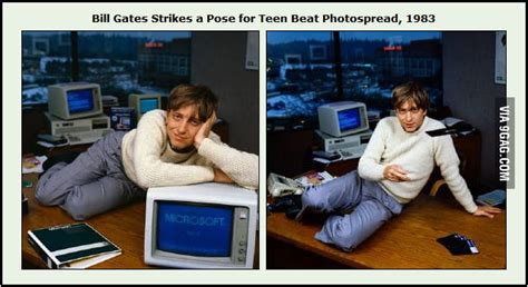 Young Bill Gates - 9GAG