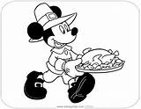 Thanksgiving Coloring Pages Printable Disney sketch template