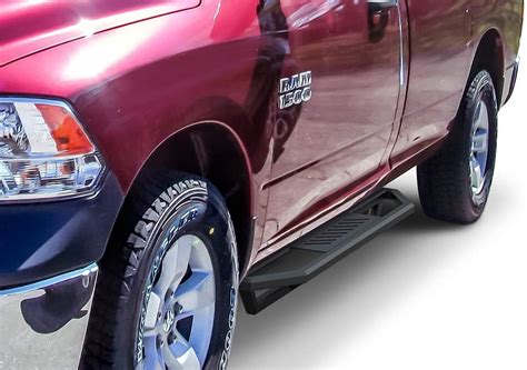 APS iArmor Aluminum Side Steps Armor Custom Fit 2009-2018 Dodge Ram ...