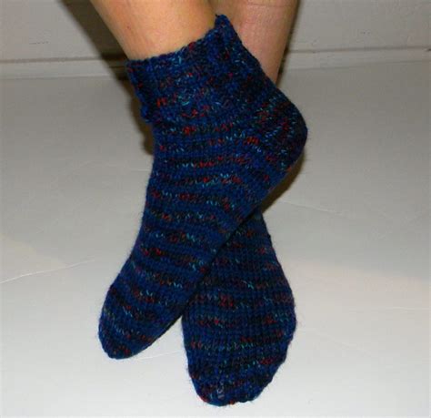 socks knitting pattern two needles Archives - Knitting Bee (1 free ...