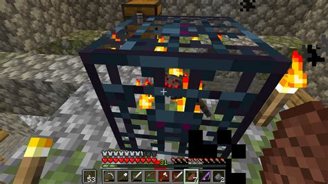 How do i tell cave spider from normal spider spawner? Which one is this? : r/Minecraft