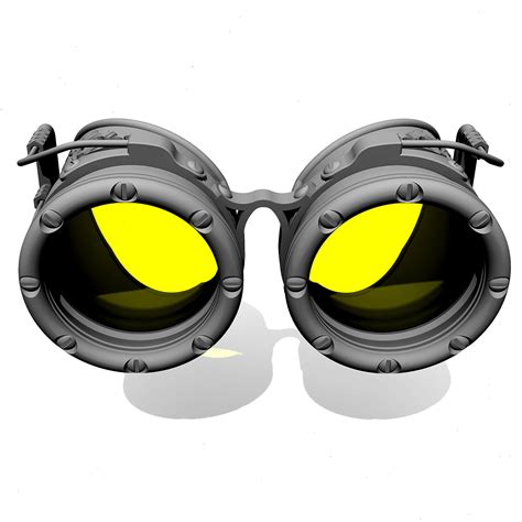 Steampunk Cosplay Goggles 3D Print Files (Instant Download) - Etsy